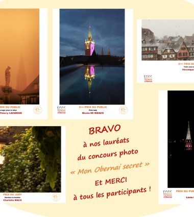 Résultats du concours photo 45ème anniversaire de l'APO
